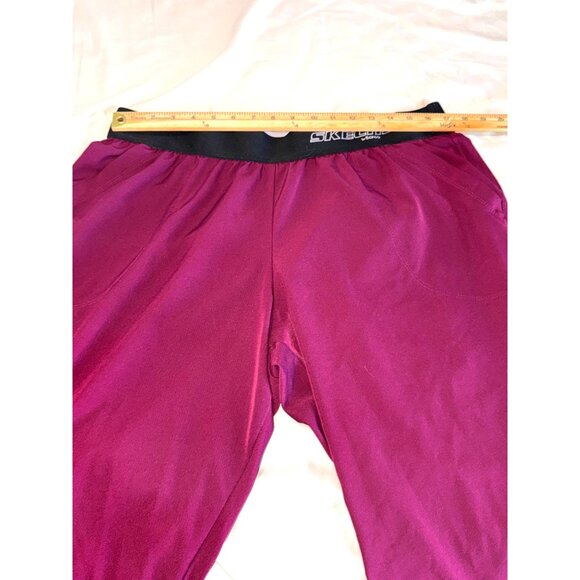 Skechers Barco Unisex Burgundy Scrub Pants 2XL Polyester/Spandex - Picture 8 of 8